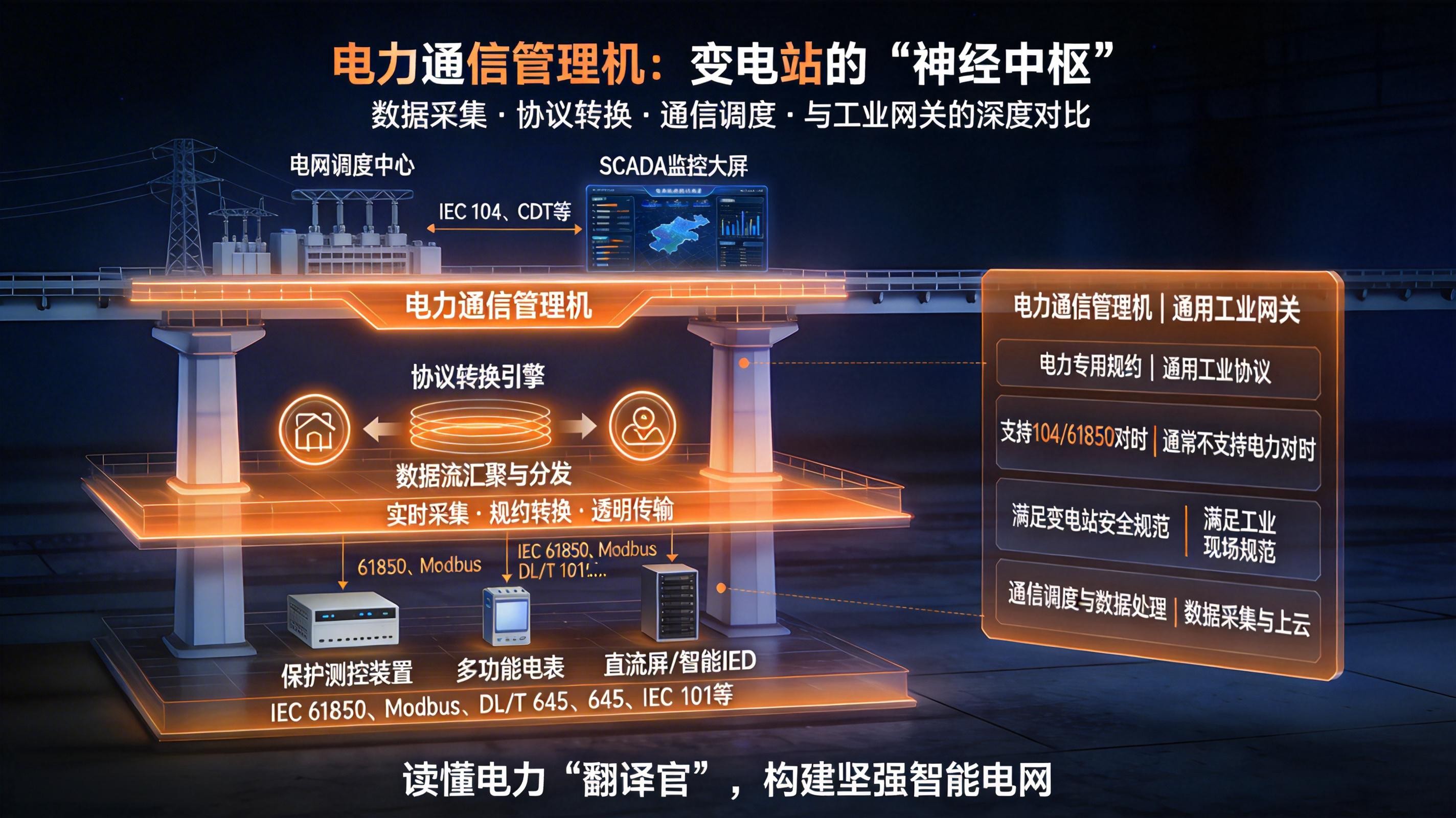 電力通信管理機詳解：核心功能與選型指南