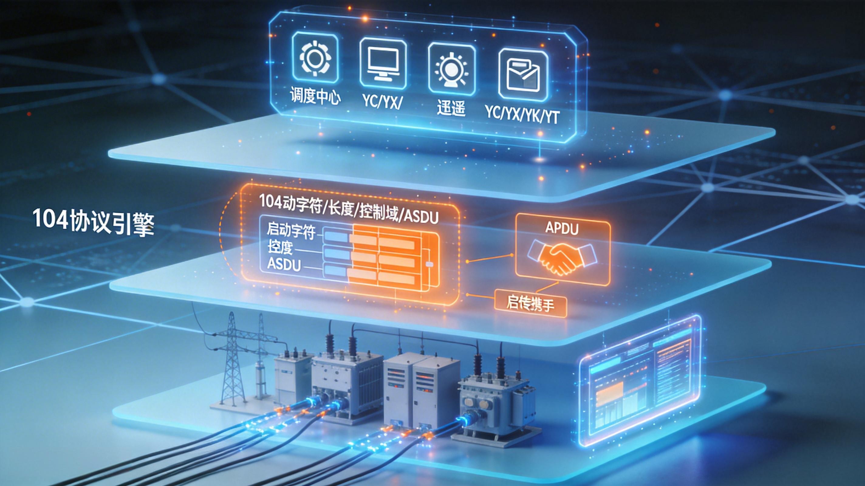 IEC104協議深度解析：電力行業與石化行業的實施差異對比